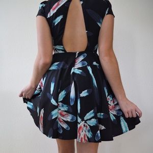 OPEN BACK DRESS